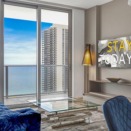 Hyde House - Luxury Waterfront 2Br 2Ba Apartment Suite With Direct Ocean View, Roof Top Pool, Resort Amenities Hollywood Luaran gambar