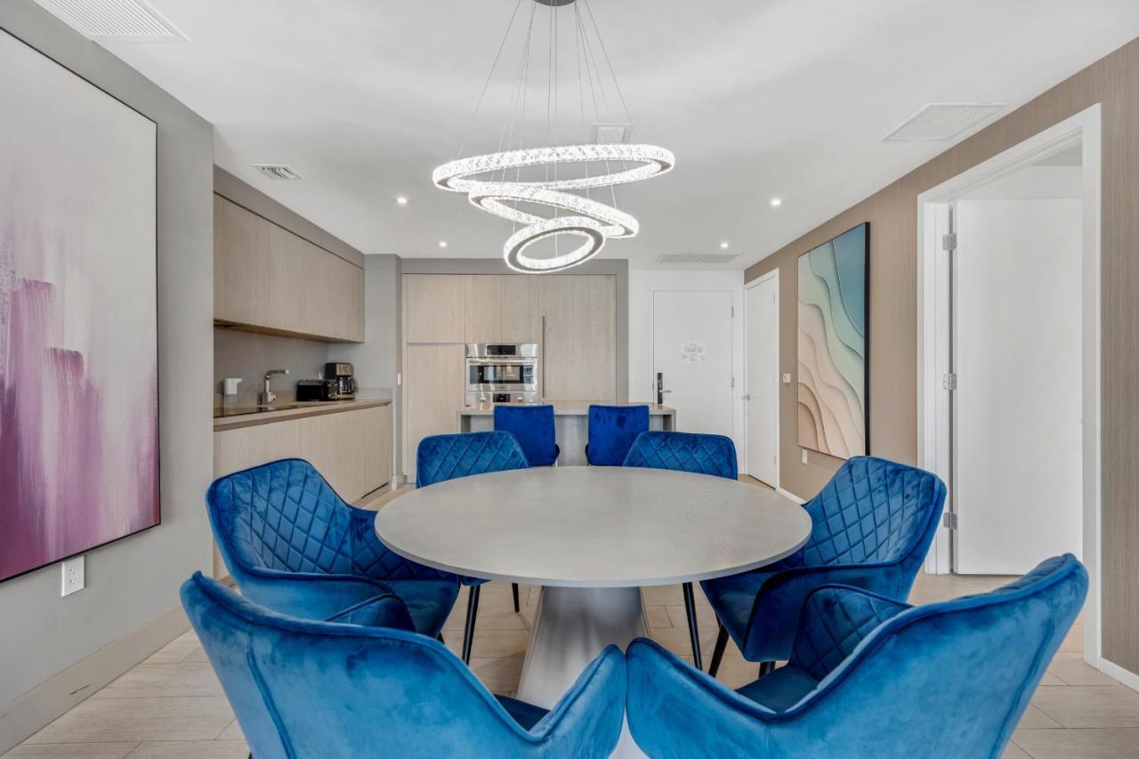 Hyde House - Luxury Waterfront 2Br 2Ba Apartment Suite With Direct Ocean View, Roof Top Pool, Resort Amenities Hollywood Luaran gambar