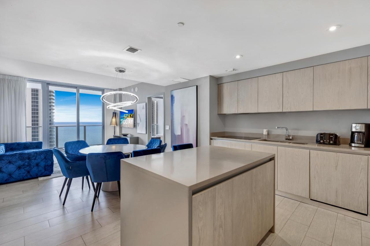Hyde House - Luxury Waterfront 2Br 2Ba Apartment Suite With Direct Ocean View, Roof Top Pool, Resort Amenities Hollywood Luaran gambar