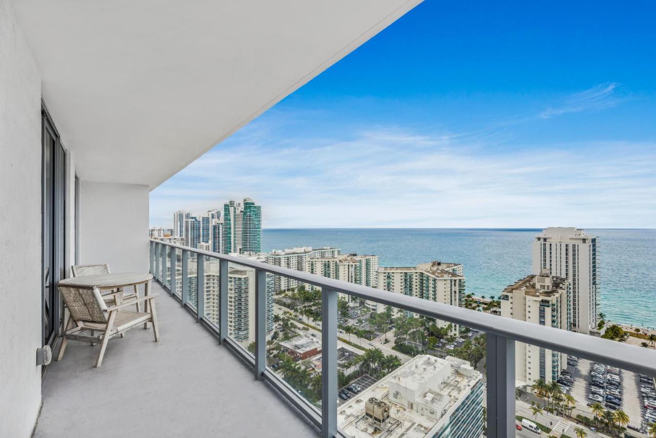 Hyde House - Luxury Waterfront 2Br 2Ba Apartment Suite With Direct Ocean View, Roof Top Pool, Resort Amenities Hollywood Luaran gambar