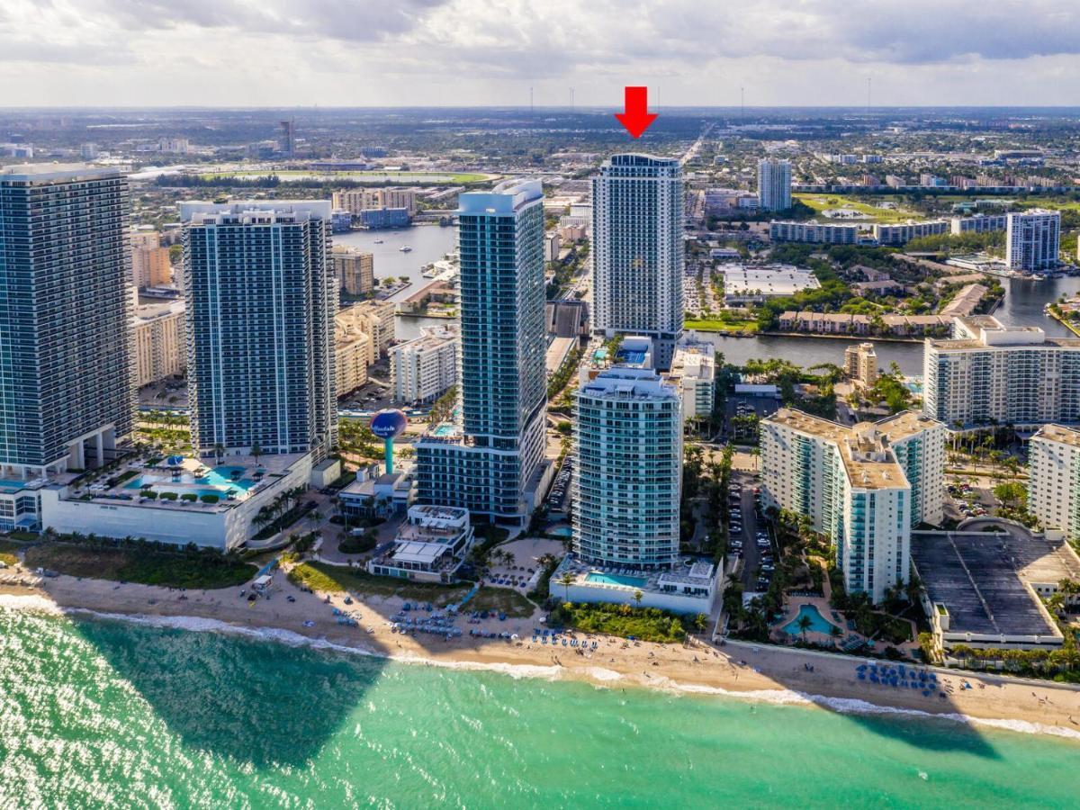 Hyde House - Luxury Waterfront 2Br 2Ba Apartment Suite With Direct Ocean View, Roof Top Pool, Resort Amenities Hollywood Luaran gambar