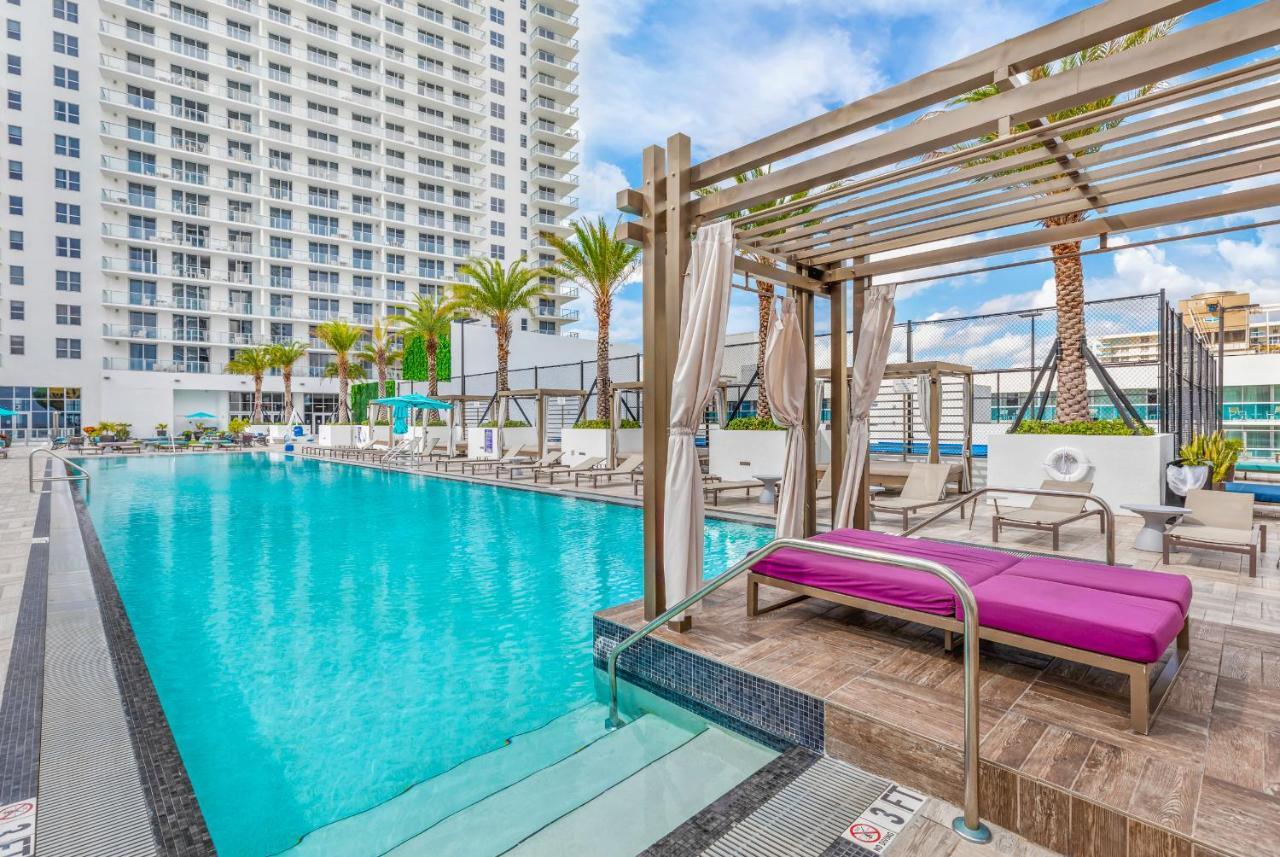 Hyde House - Luxury Waterfront 2Br 2Ba Apartment Suite With Direct Ocean View, Roof Top Pool, Resort Amenities Hollywood Luaran gambar