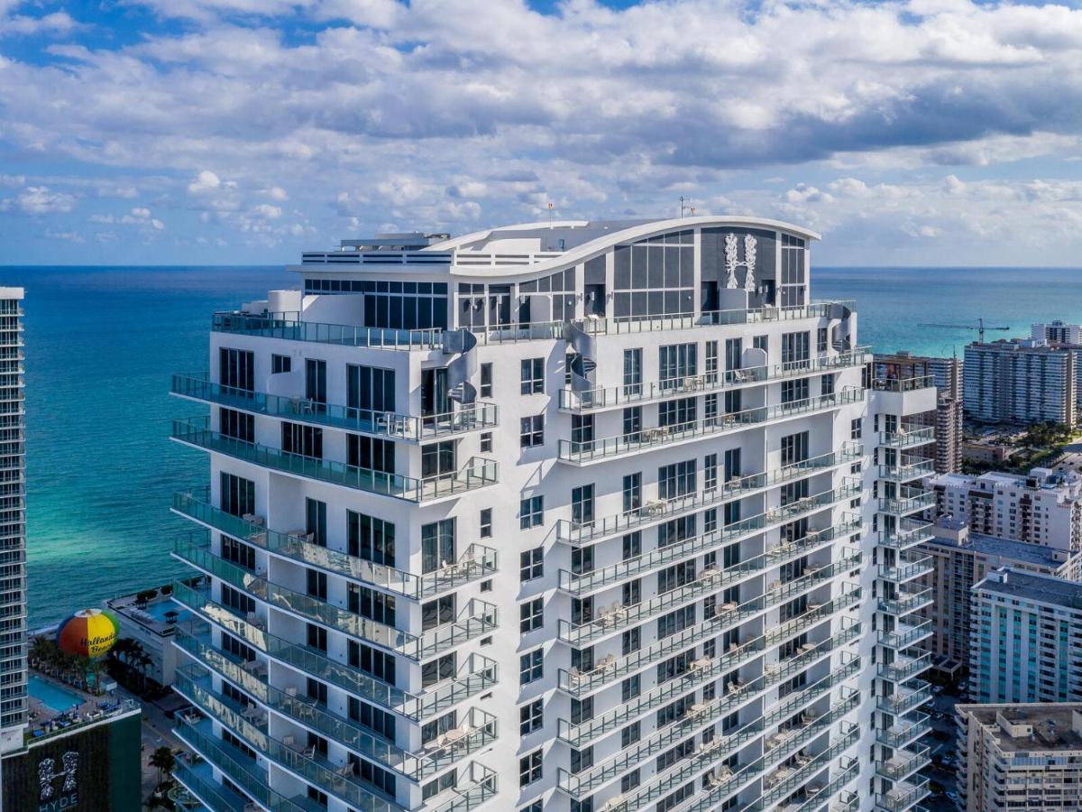 Hyde House - Luxury Waterfront 2Br 2Ba Apartment Suite With Direct Ocean View, Roof Top Pool, Resort Amenities Hollywood Luaran gambar
