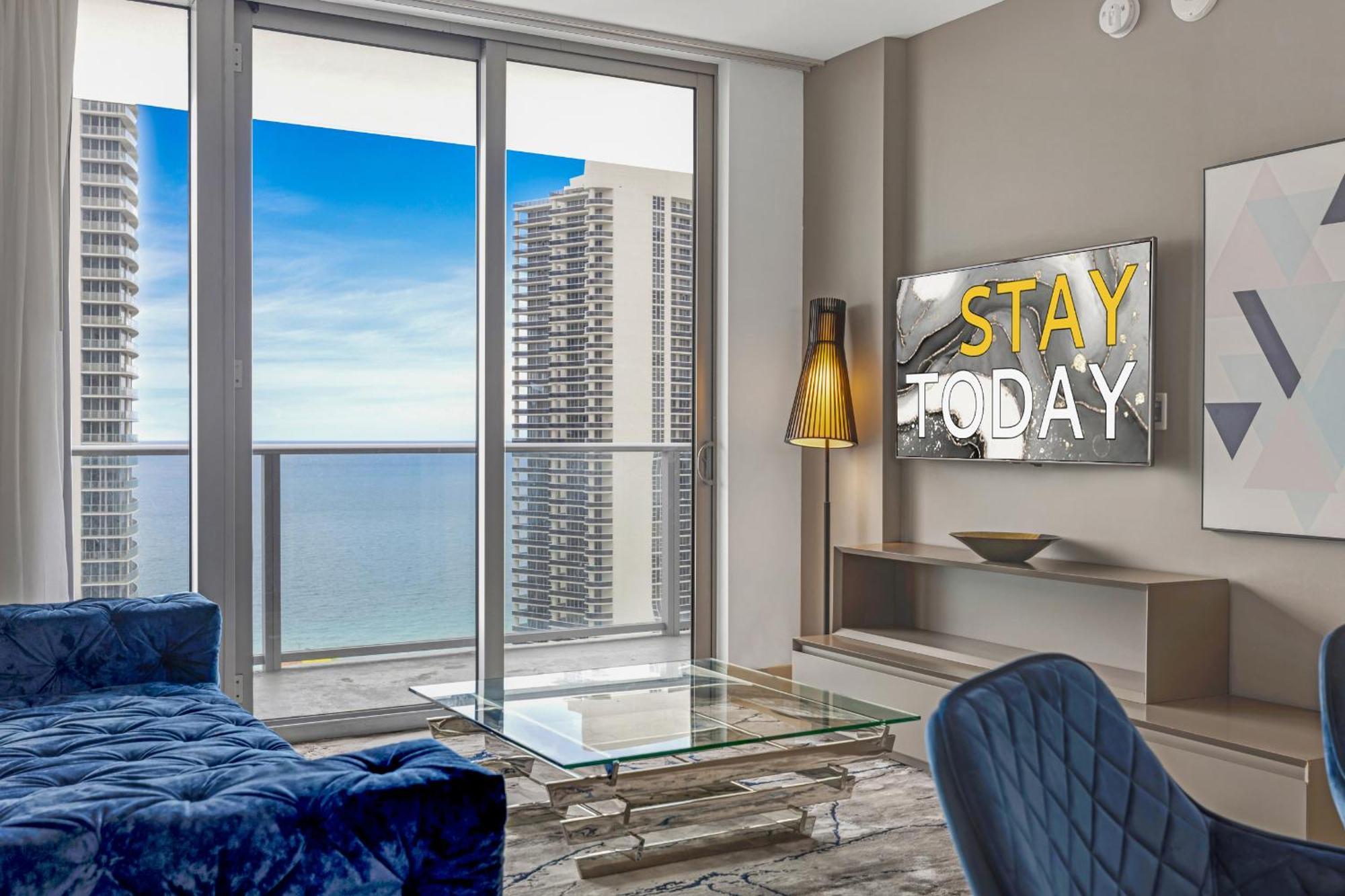 Hyde House - Luxury Waterfront 2Br 2Ba Apartment Suite With Direct Ocean View, Roof Top Pool, Resort Amenities Hollywood Luaran gambar